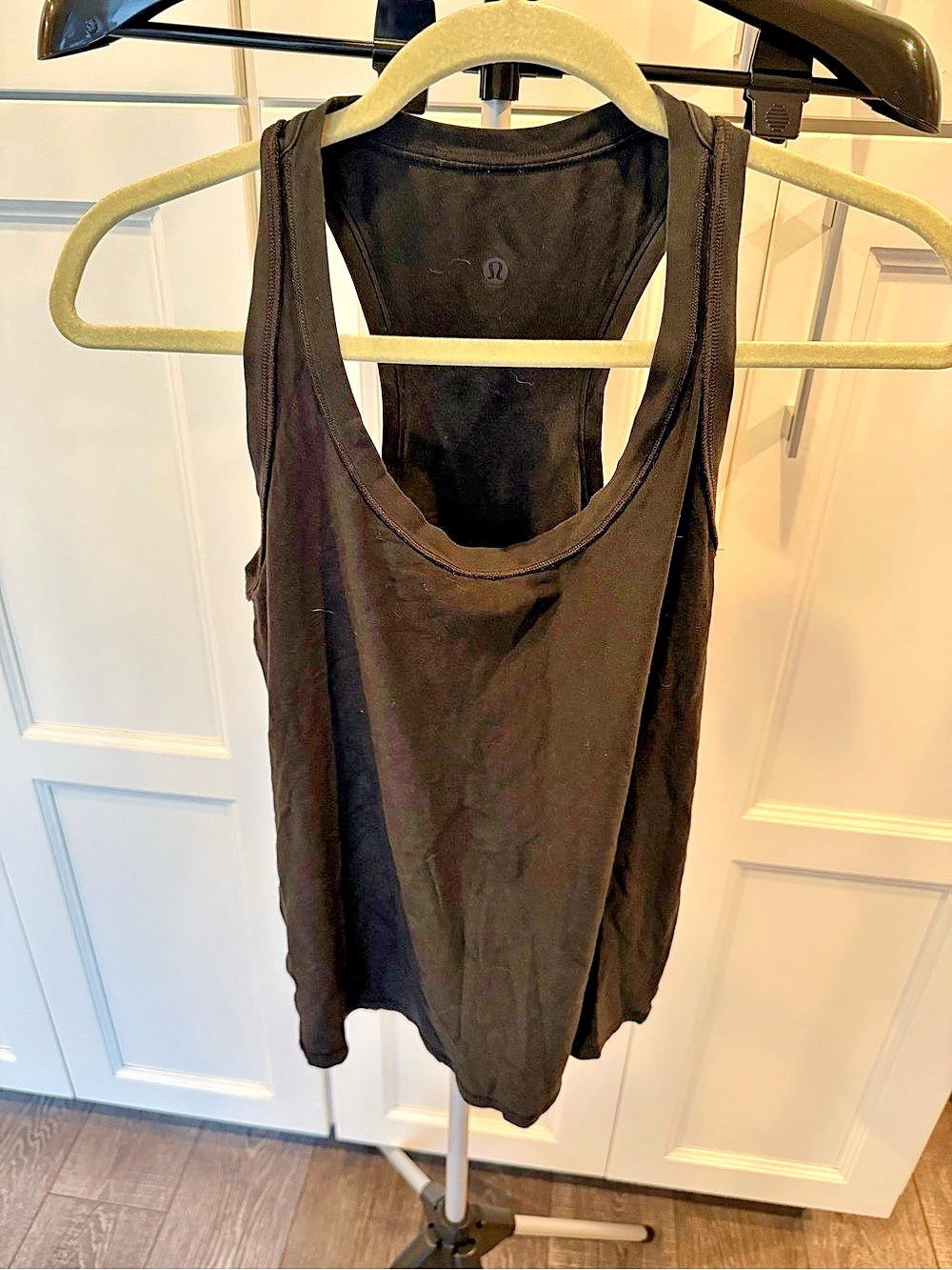 lululemon Cool Racerback Black Tank Top